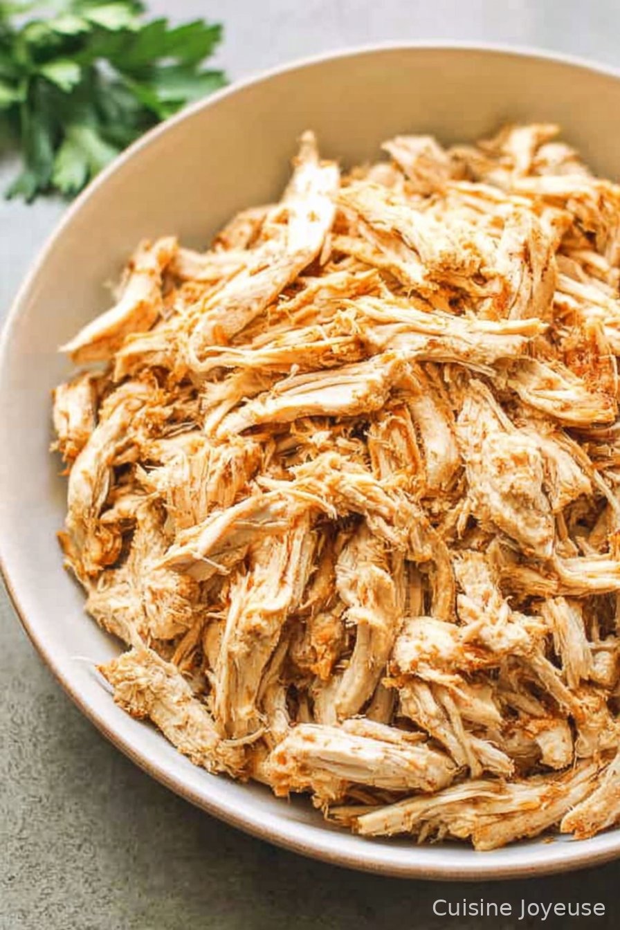 Crockpot Shredded Chicken