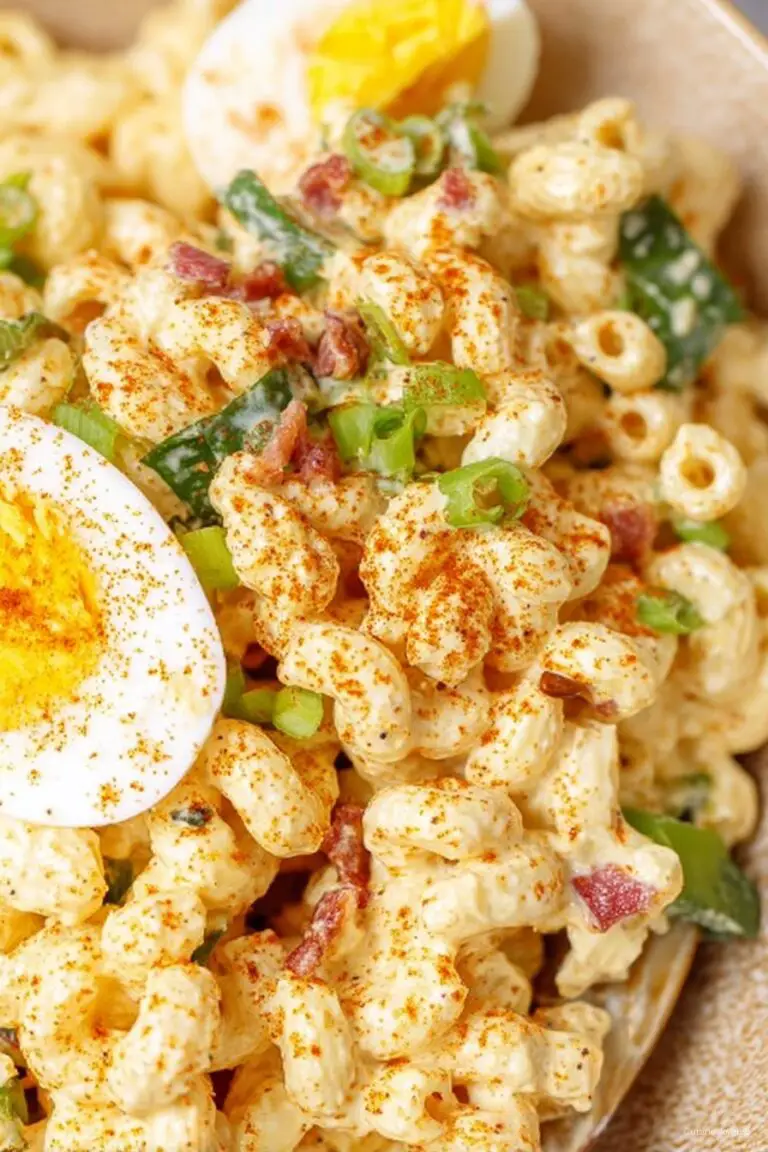 Deviled Egg Pasta Salad