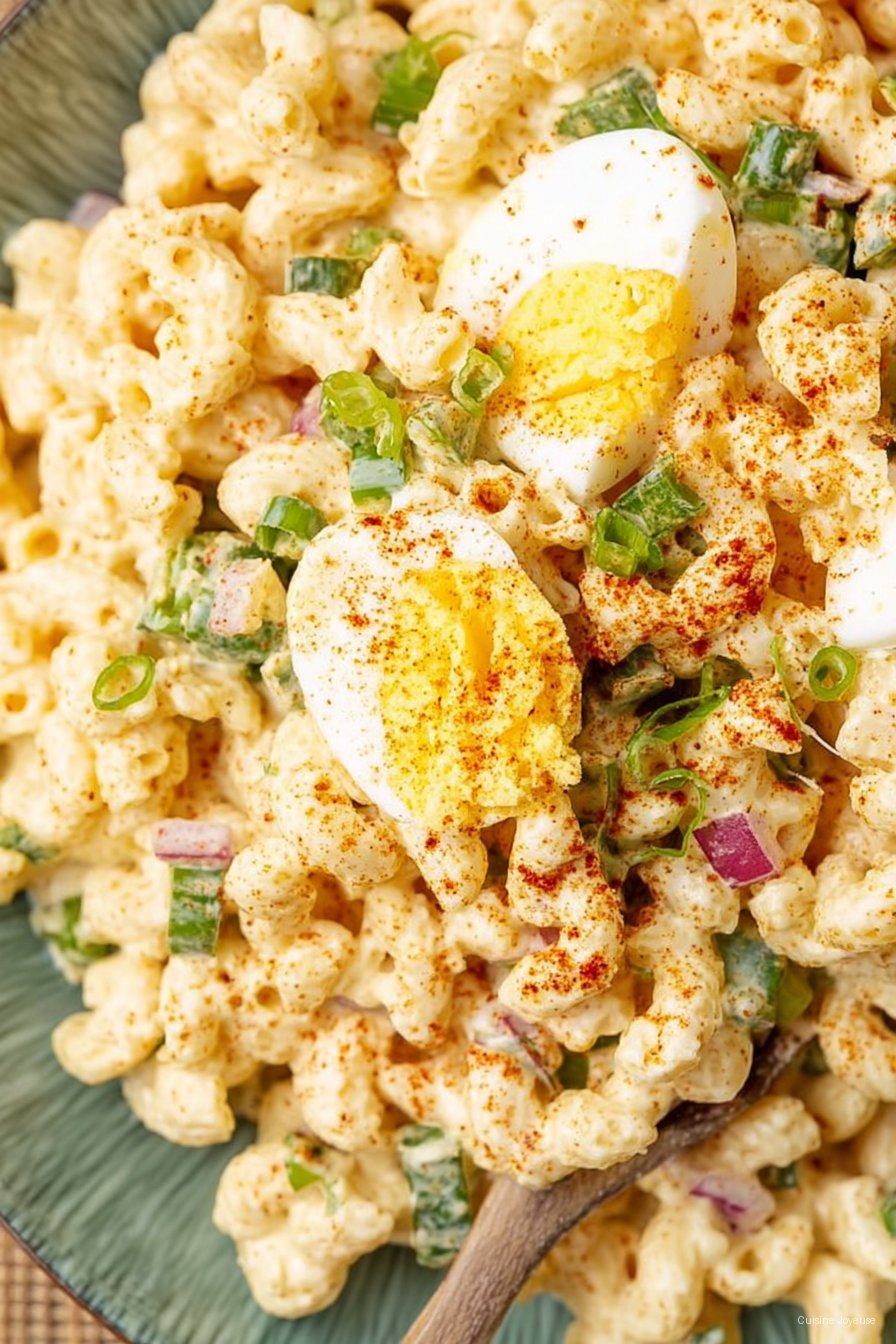 Deviled Egg Pasta Salad