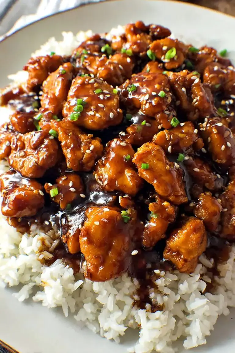 Easy Bourbon Chicken