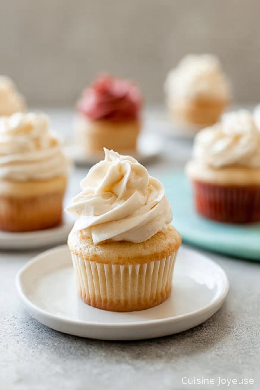 Easy Homemade Vanilla Cupcakes With Oil