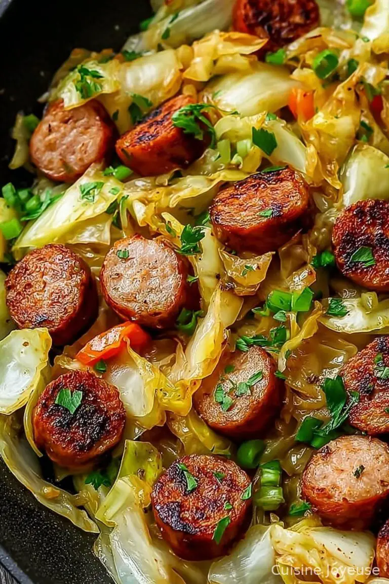 Easy Sausage and Cabbage Stir Fry