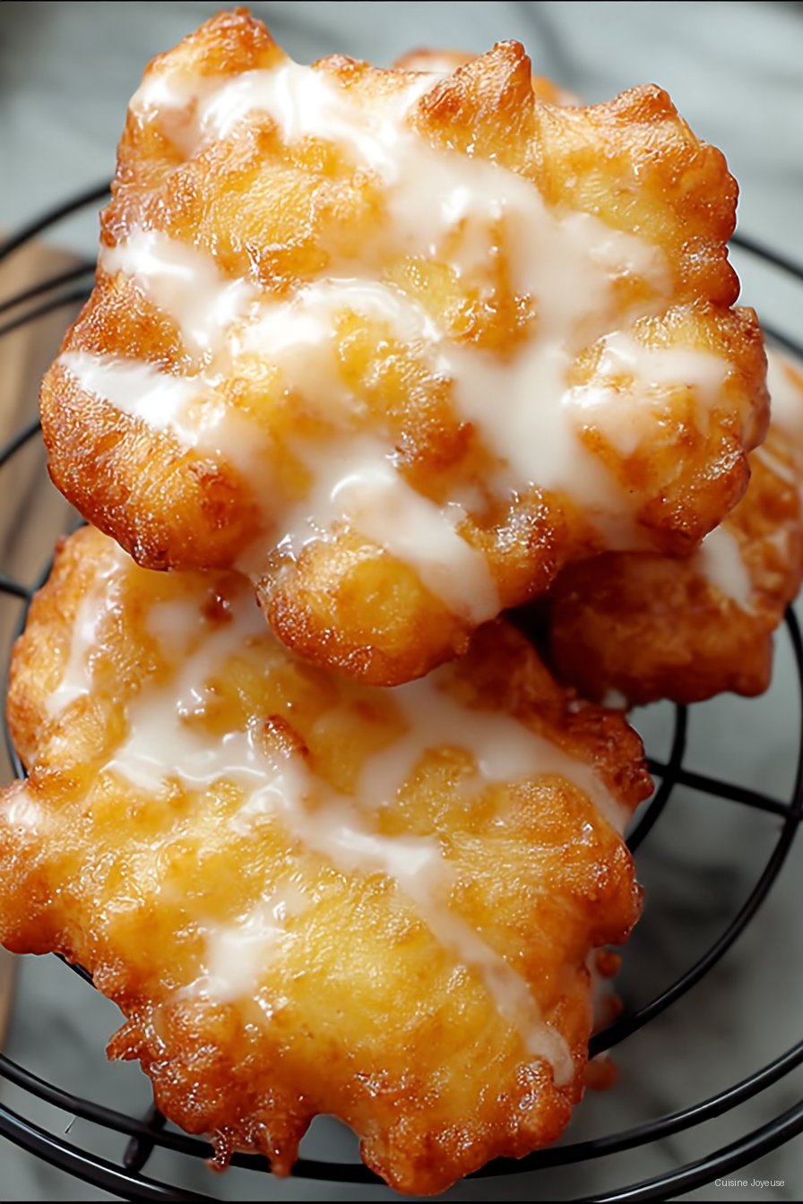 Fresh Peach Fritters