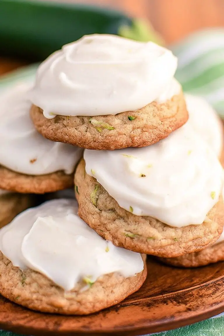 Frosted Zucchini Cookies