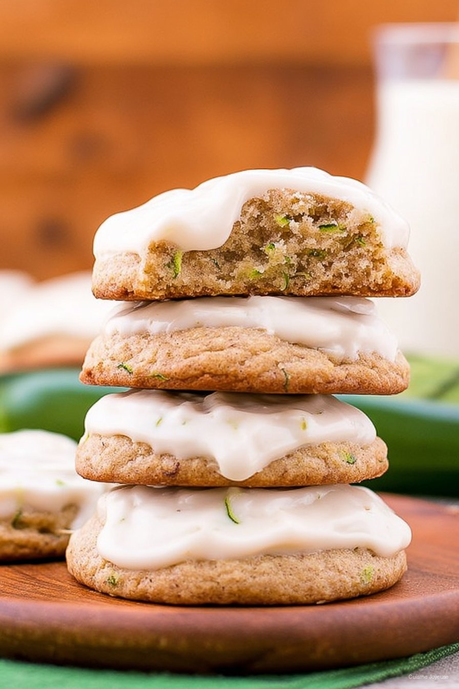 Frosted Zucchini Cookies