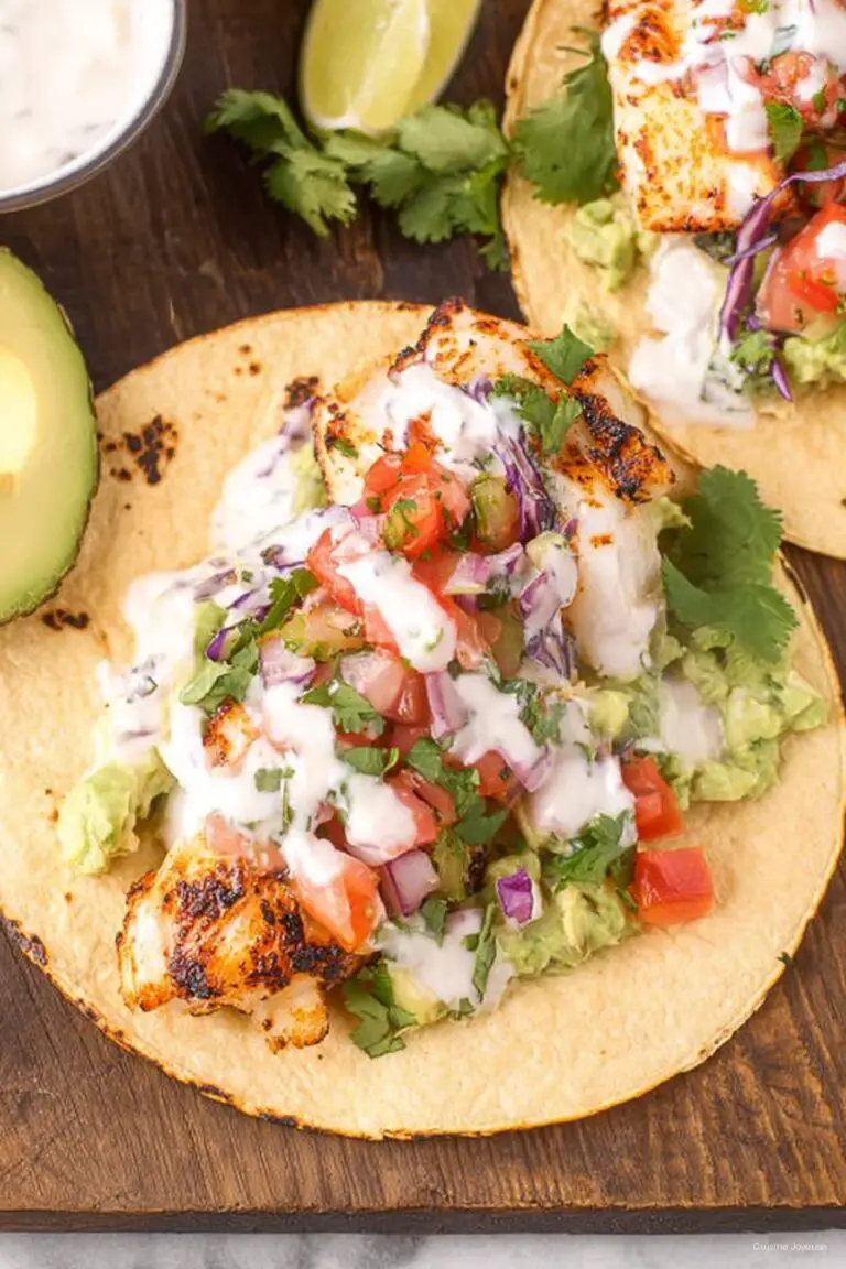 Grilled Tilapia Fish Tacos