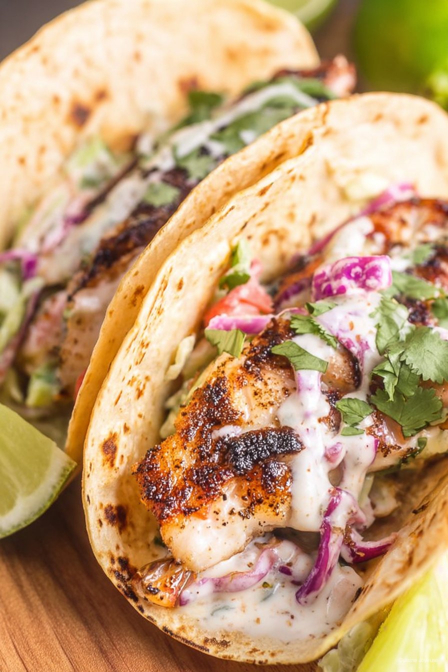 Grilled Tilapia Fish Tacos