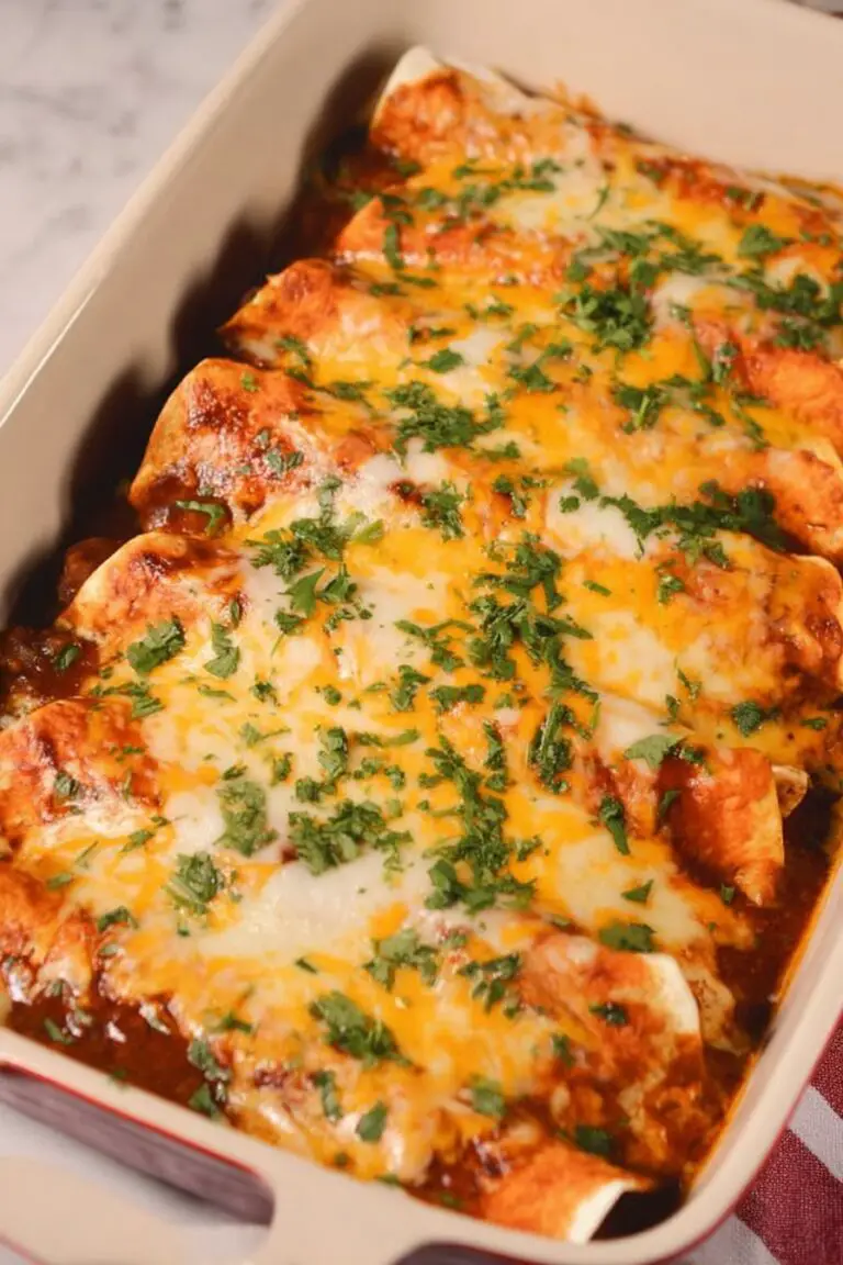 Ground Beef Enchiladas