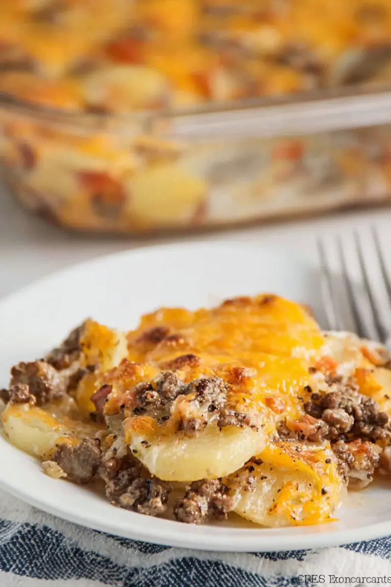Hamburger Potato Casserole