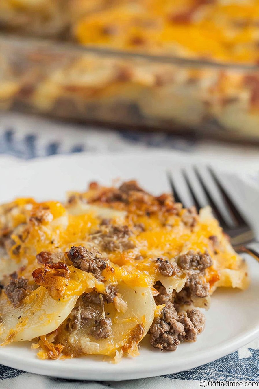 Hamburger Potato Casserole