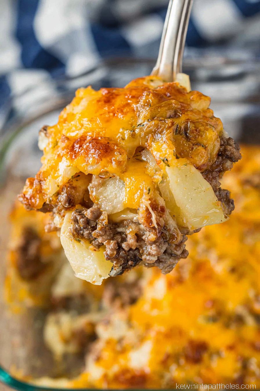 Hamburger Potato Casserole