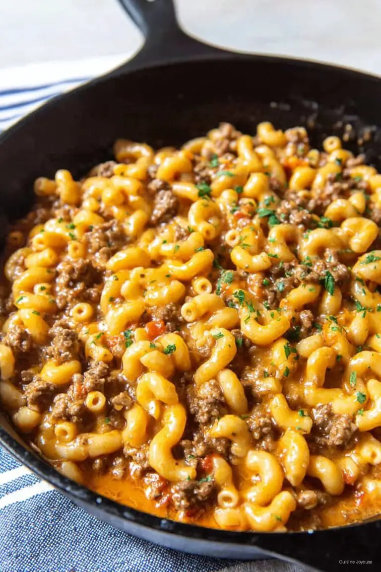Homemade Hamburger Helper