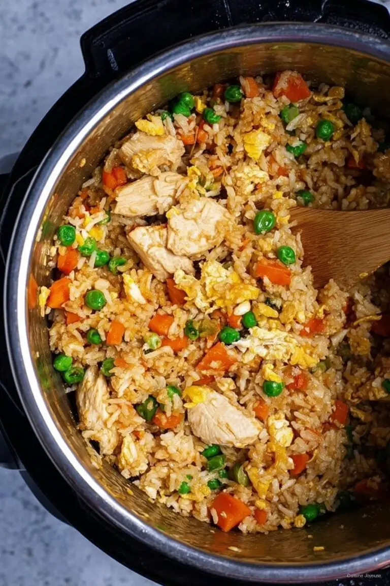 Instant Pot Chicken Fried Rice