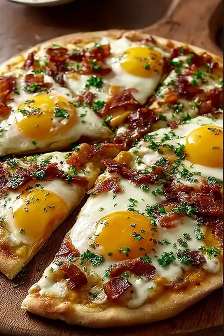 Irresistible Breakfast Pizza: A Perfect Brunch Delight