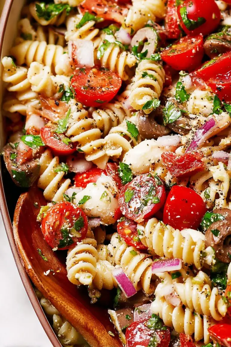 Italian Dressing Pasta Salad