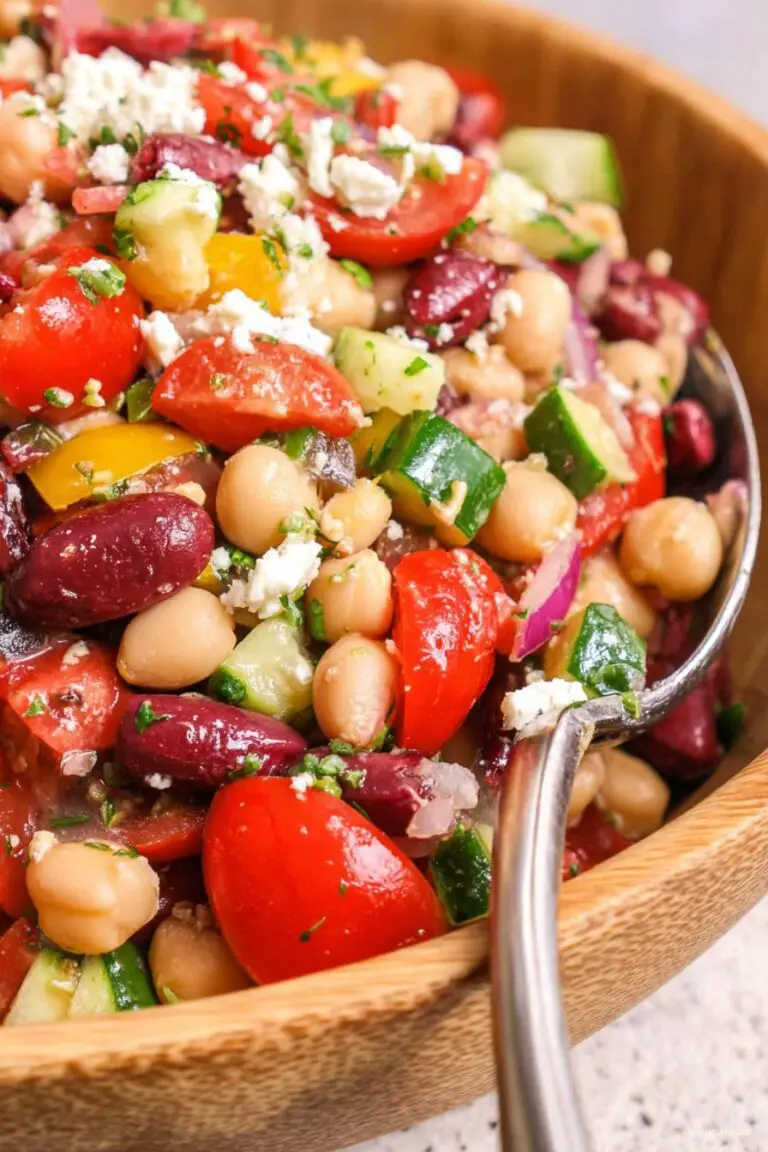 Mediterranean Bean Salad
