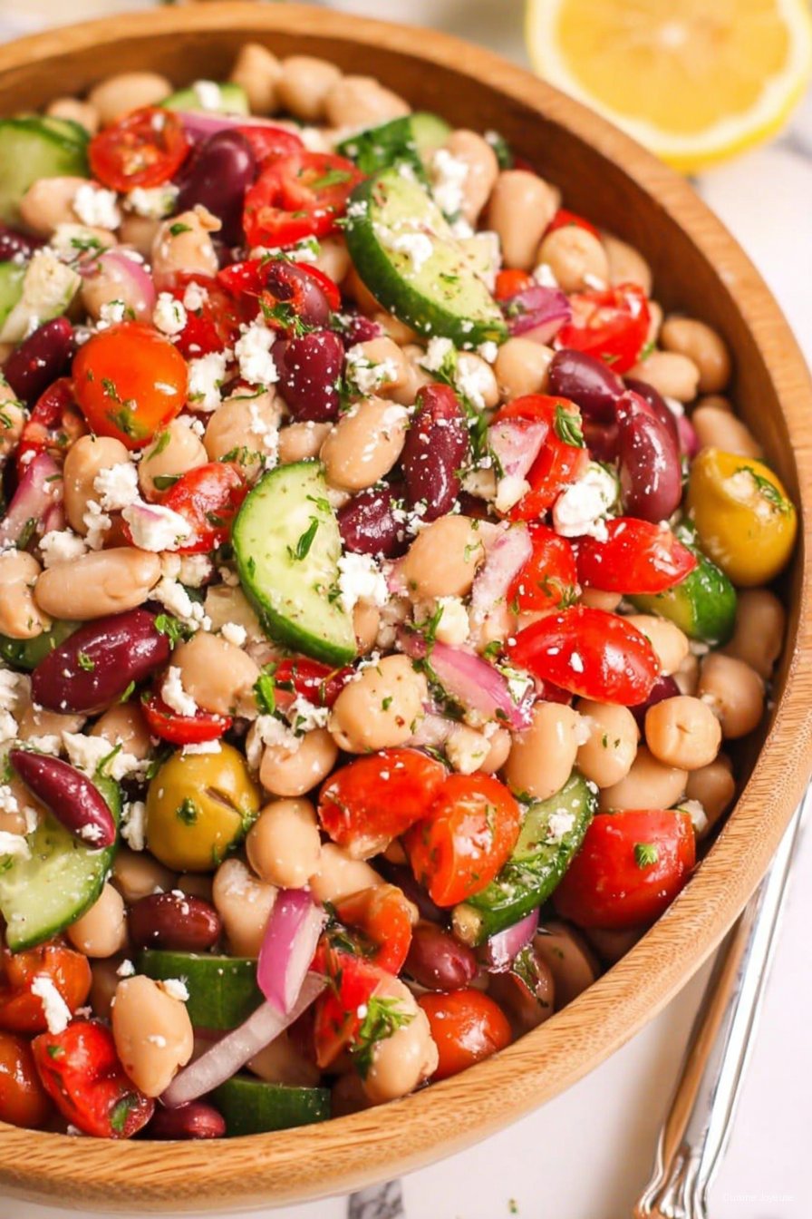 Mediterranean Bean Salad
