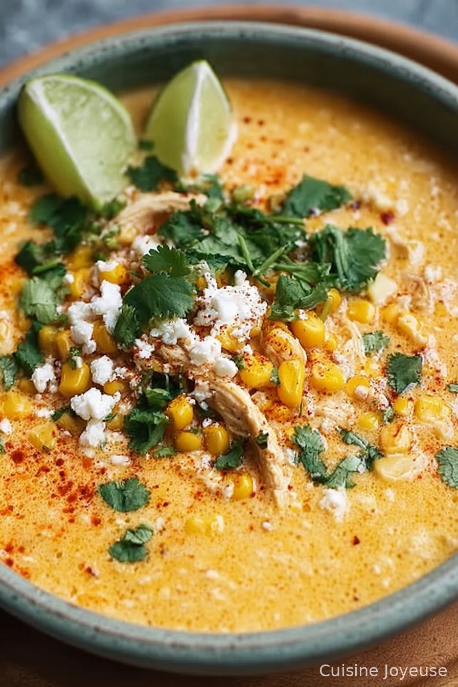 Mexican Street Corn Soup