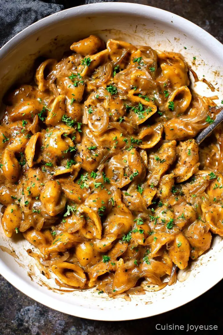 One-Pot French Onion Pasta