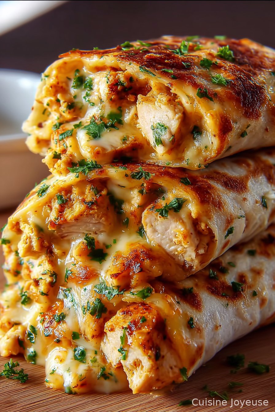 Ooey-Gooey Cheesy Garlic Chicken