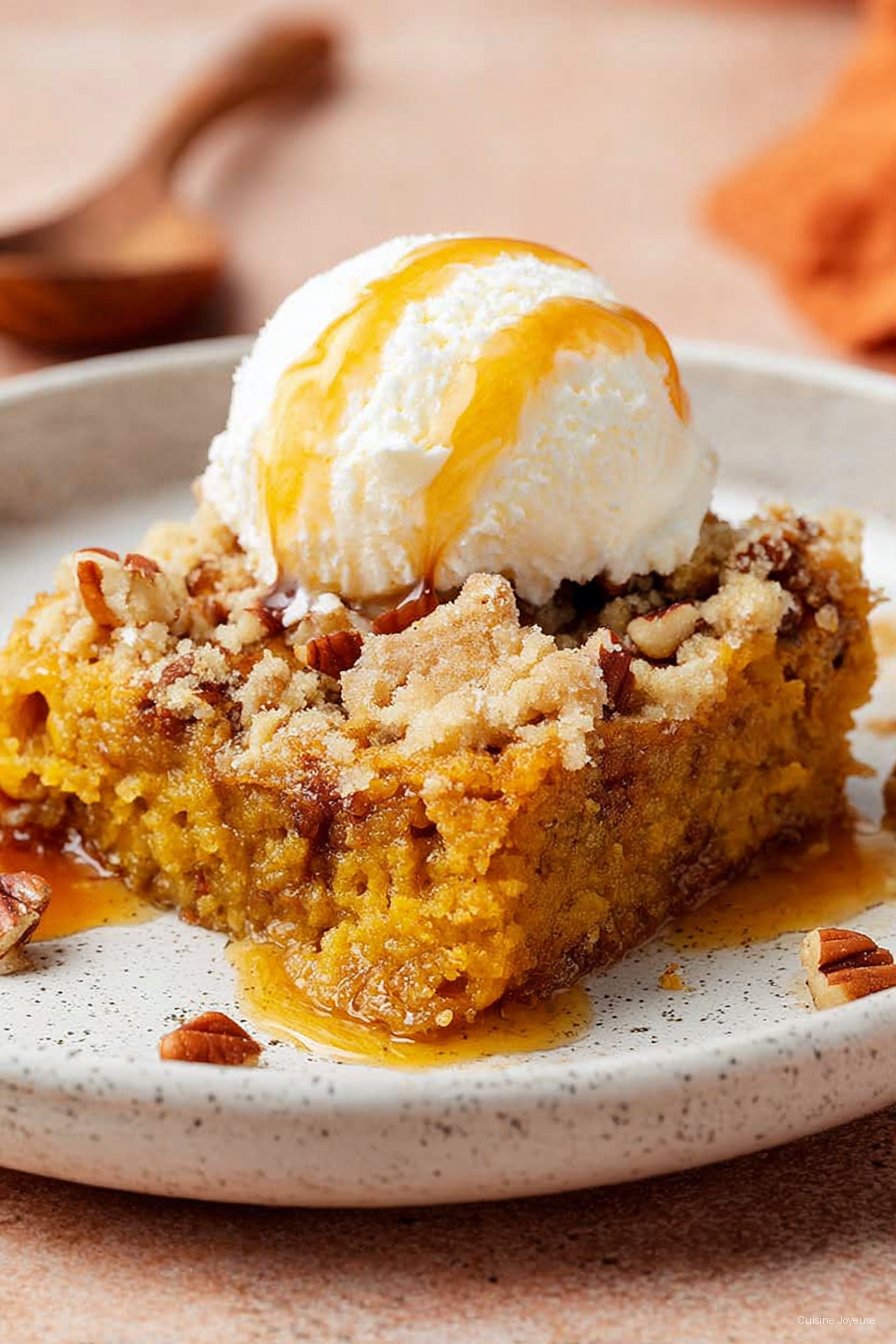 Pumpkin Dump Cake