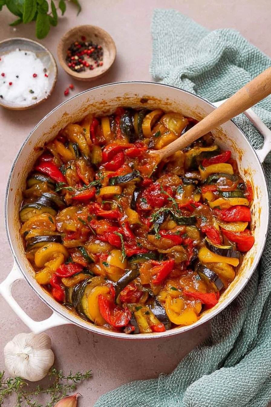Ratatouille, traditional recipe