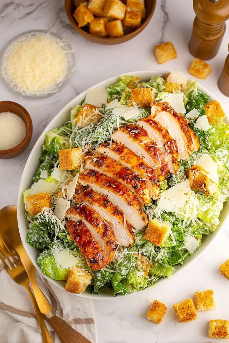 Grilled Chicken Caesar Salad