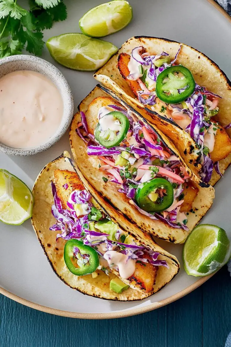 Cod Fish Tacos