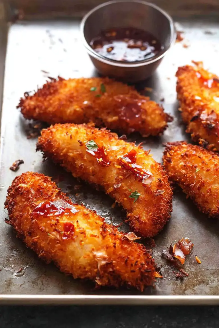 Crispy Coconut Chicken Tenders