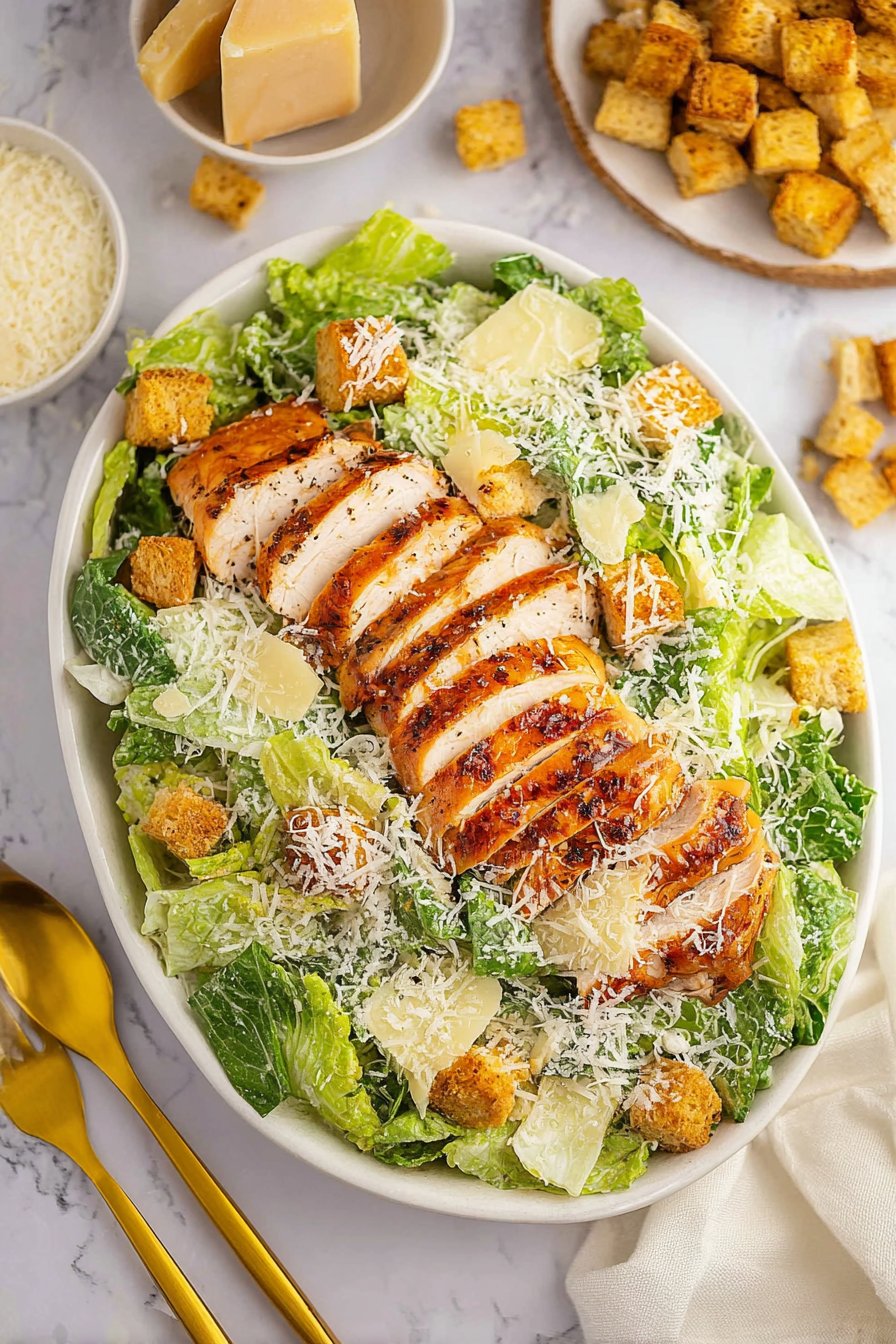 Grilled Chicken Caesar Salad