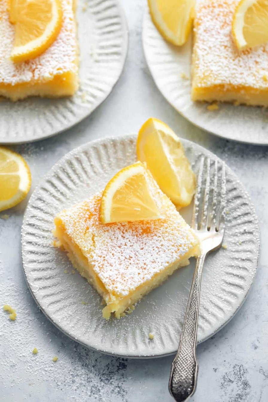 Cream Cheese Lemon Bars