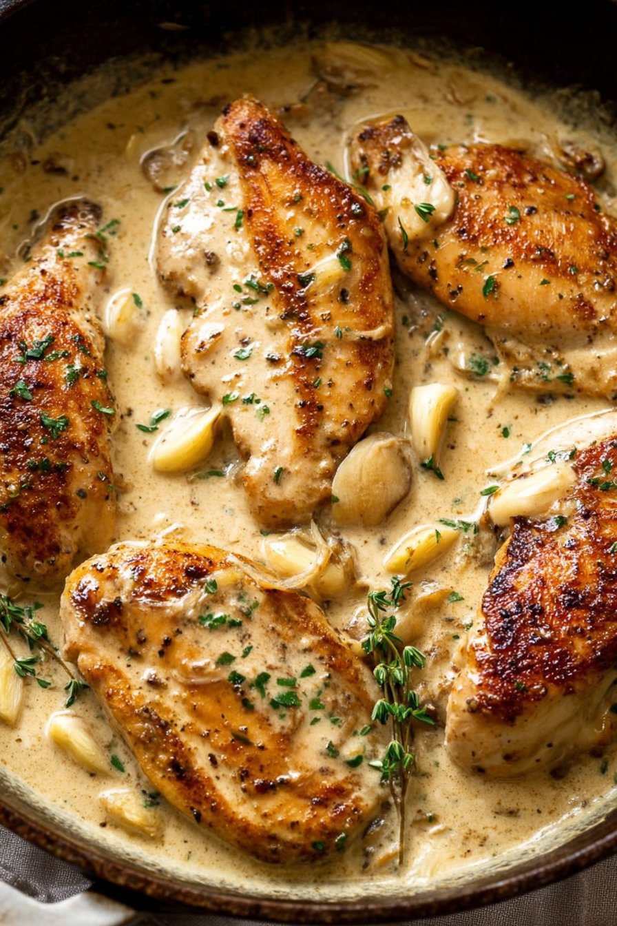 Creamy Garlic Chicken