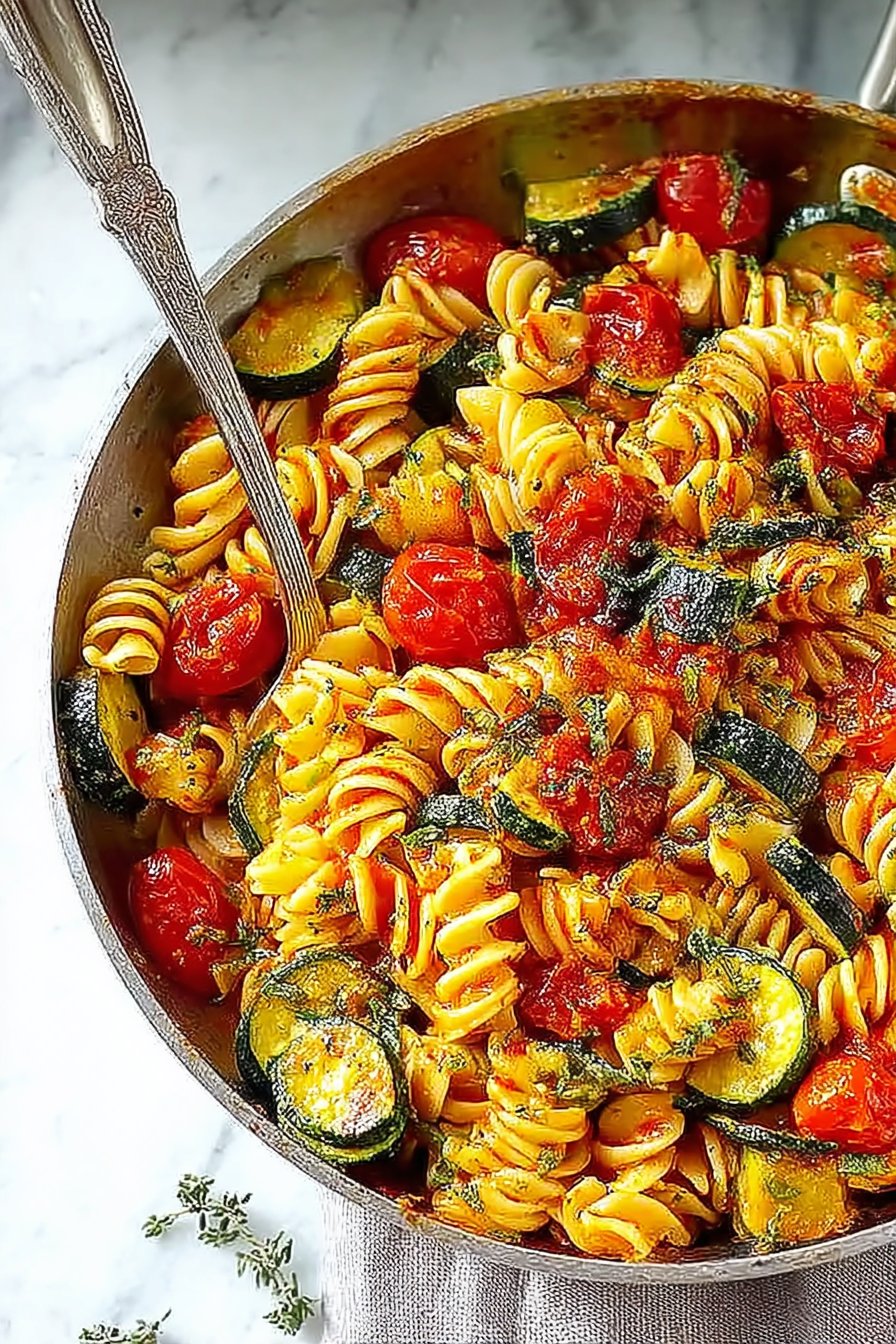 Tomato Zucchini Pasta
