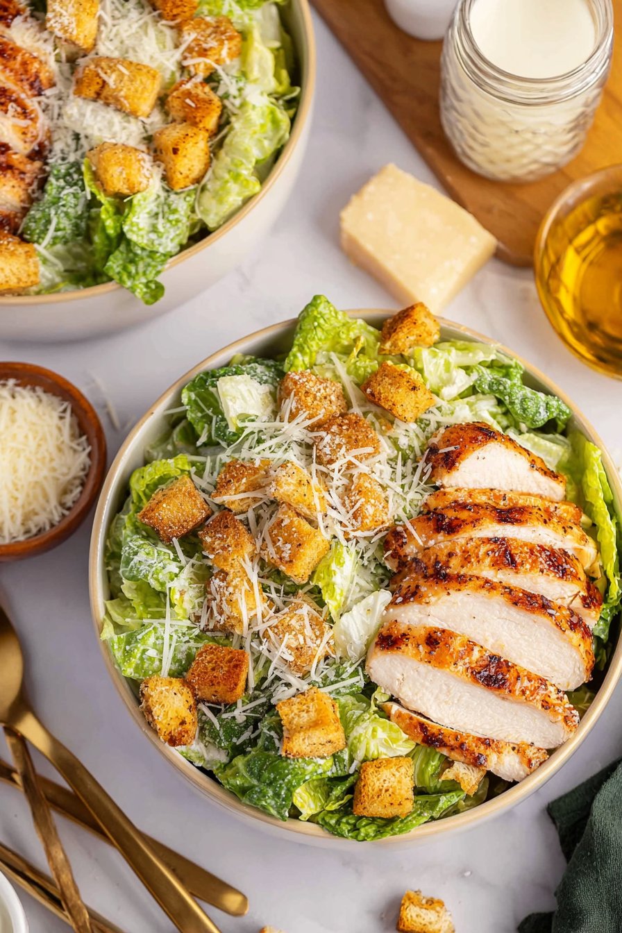 Grilled Chicken Caesar Salad