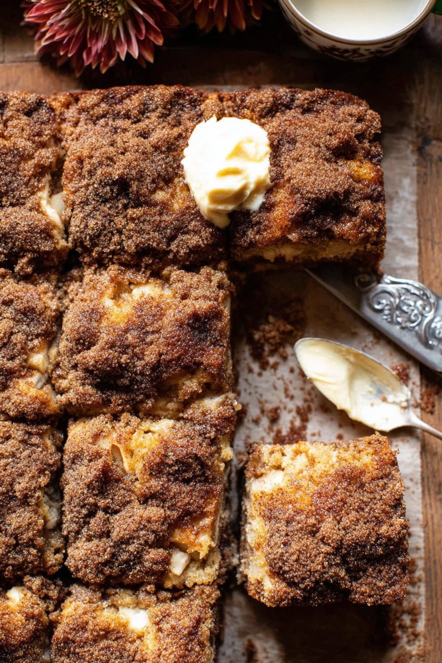Easy Cinnamon Sugar Apple Cake