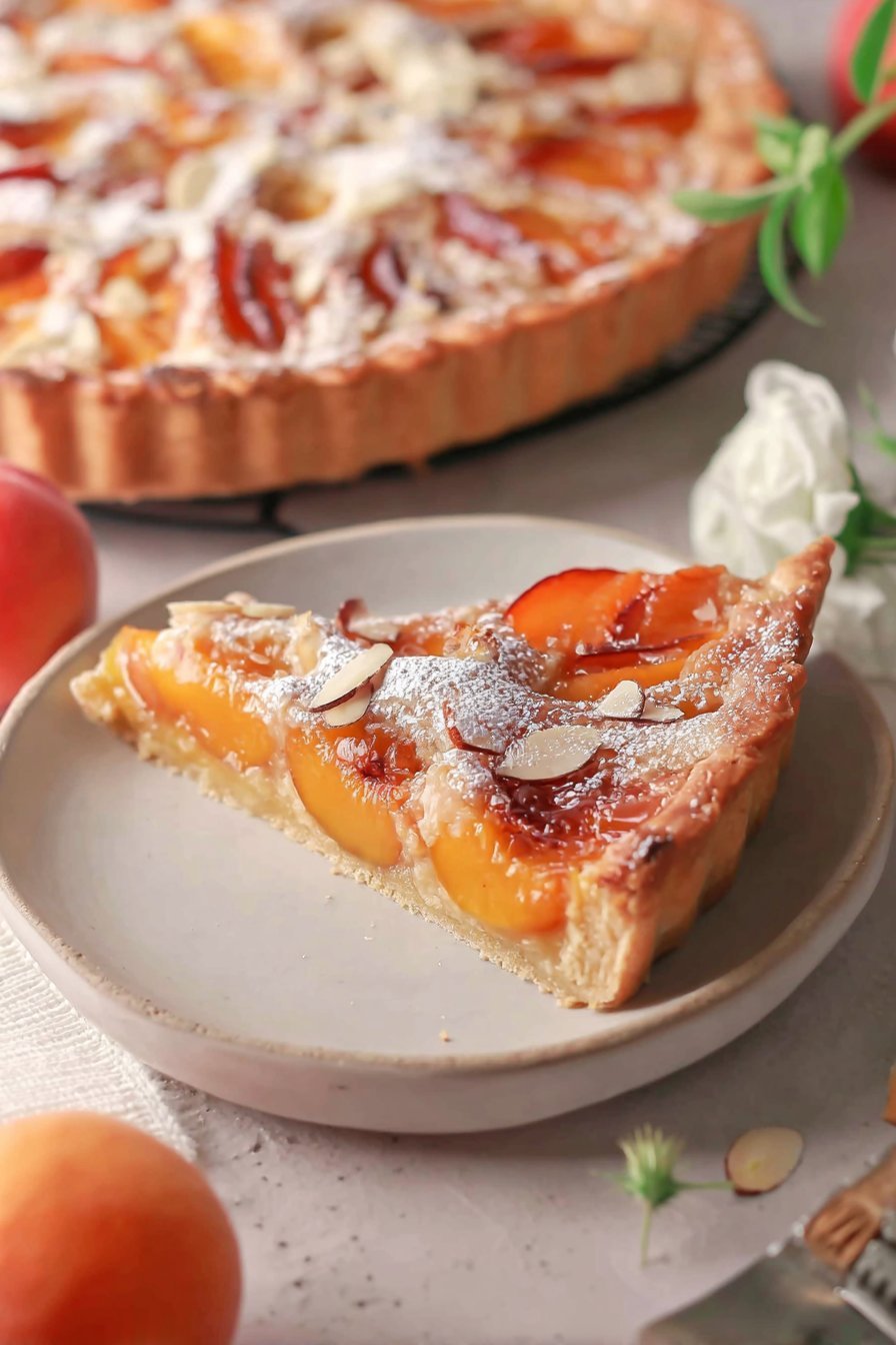 Apricot Tart with Almond Cream