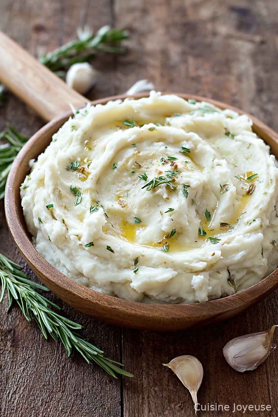 Roasted Garlic Mashed Potatoes