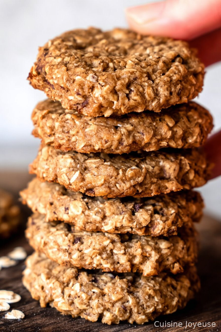 Simple Oatmeal Protein Cookies