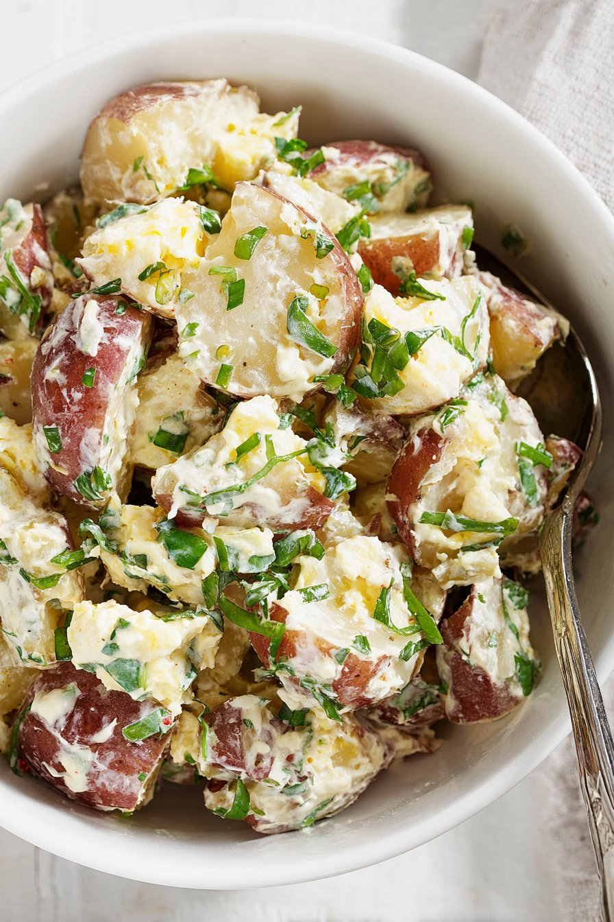 Simple Potato Egg Salad