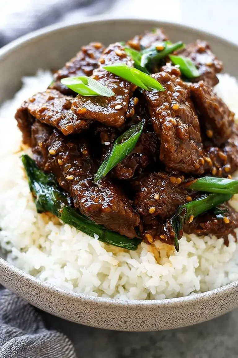 Slow Cooker Mongolian Beef