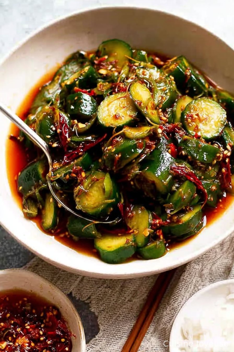 Spicy Asian Cucumber Salad