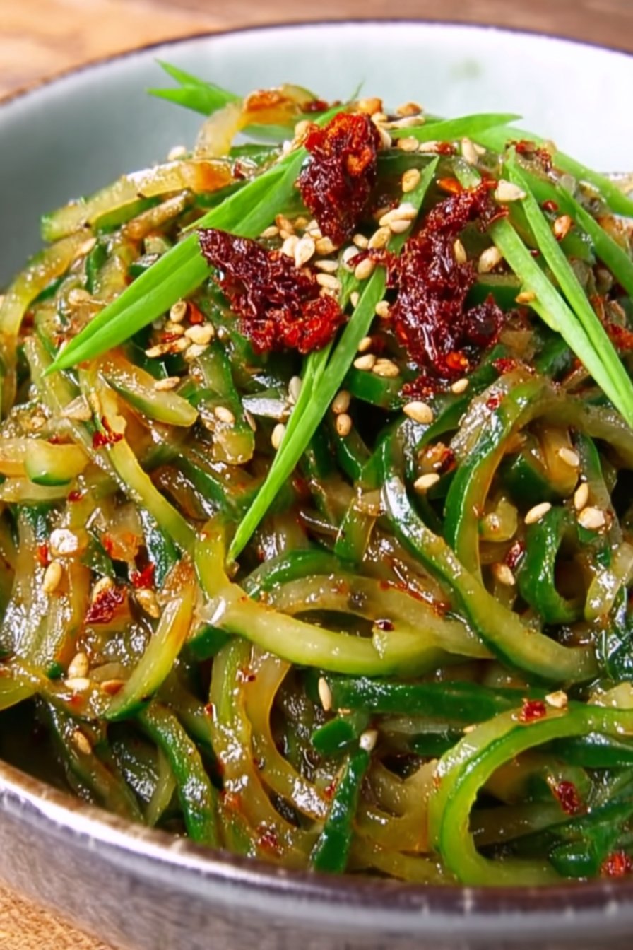 Spicy Cucumber Salad Recipe