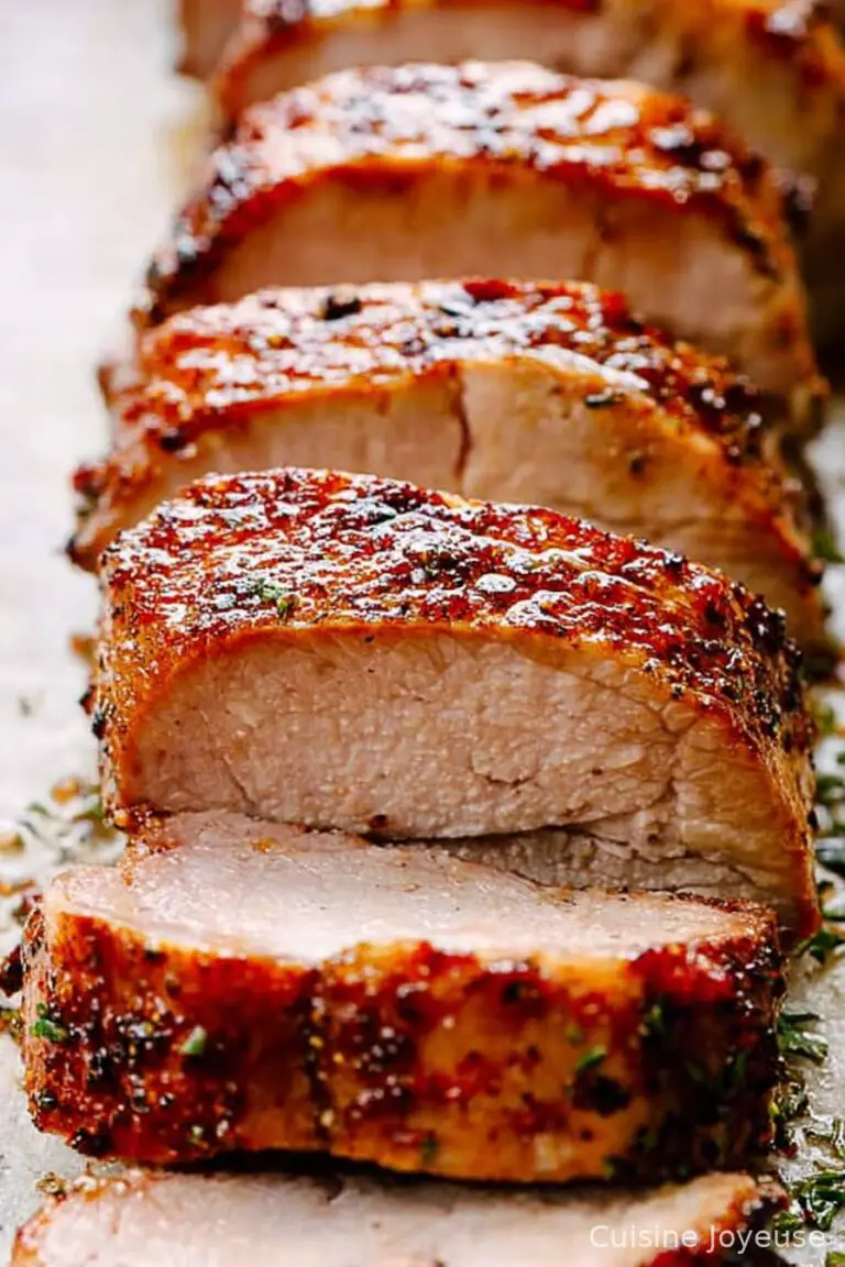 Tender and Juicy Pork Loin Roast Recipe