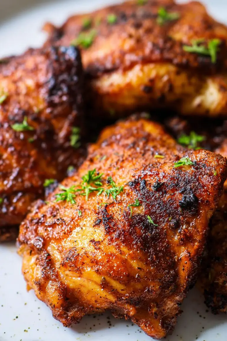The Best Crispy Air Fryer Boneless Chicken Thighs