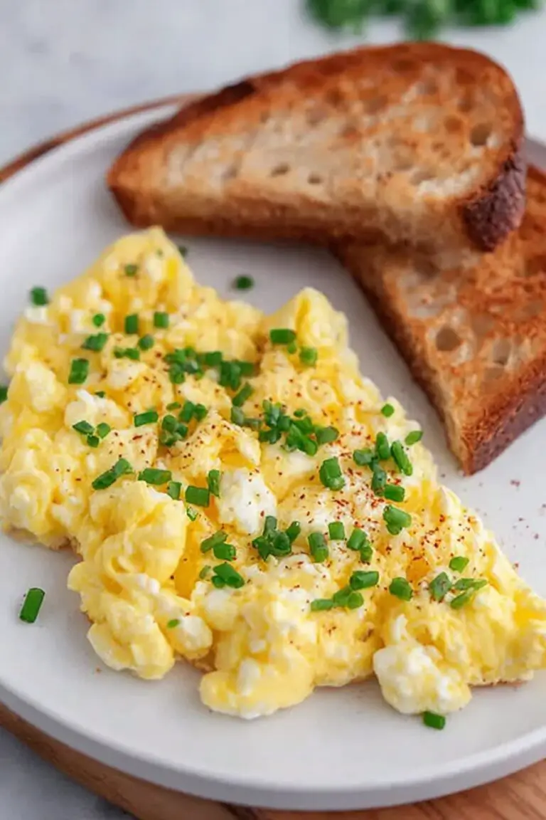 Velvety Scrambled Eggs