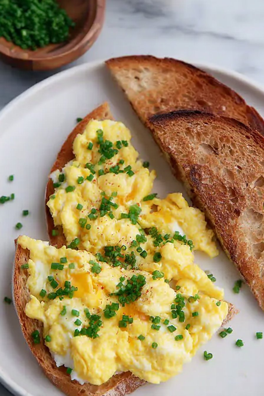 Velvety Scrambled Eggs