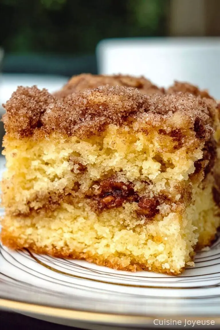 Yellow Cake Mix Coffee Cake