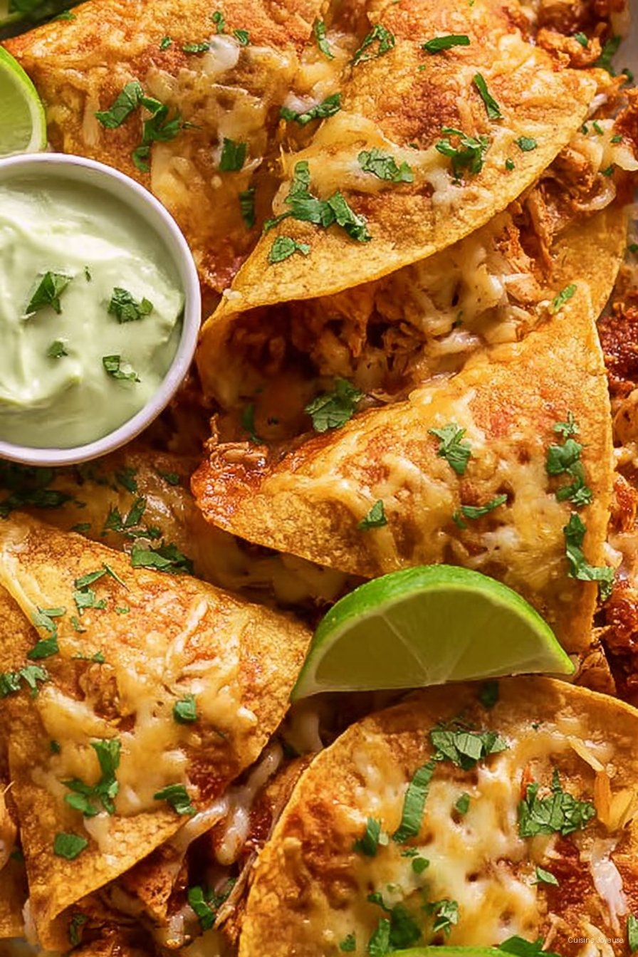 Baked Chicken Tacos With Avocado Sauce