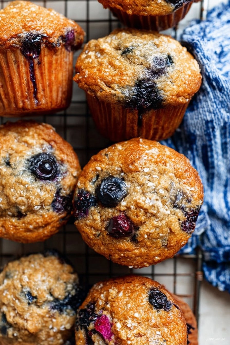 Banana Blueberry Muffins