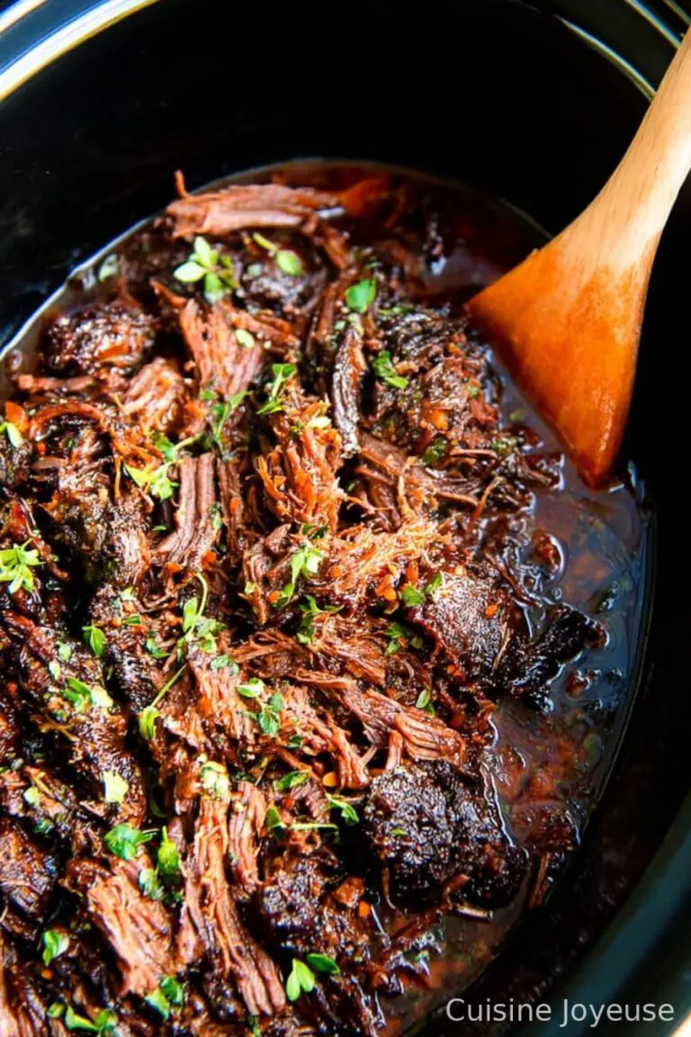 Balsamic Slow Cooker Roast Beef